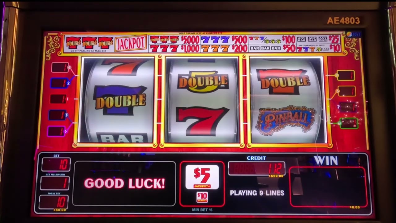 High Limit Pinball Double Gold | $1,000 all in!