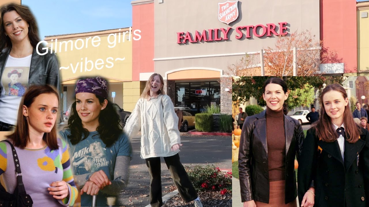 Thrift with me! GILMORE GIRLS OUTFITS! MAJOR SUCCESS!!