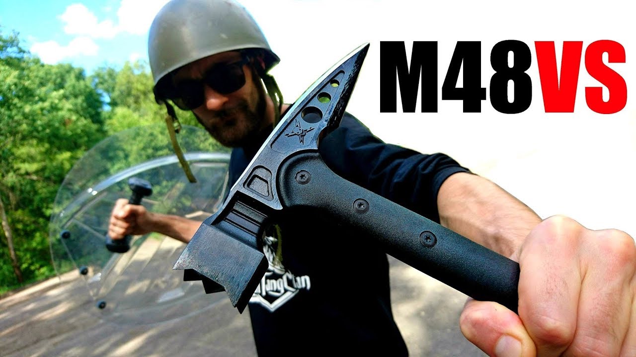 M48 Tactical War Hammer VS Riot Shield (EXTREME Test)