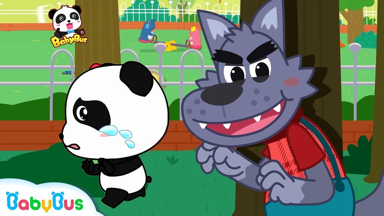 Go away! Big Bad Wolf | Play Safe Song | Kids Safety Tips | Kids Songs | Nursery Rhymes | BabyBus