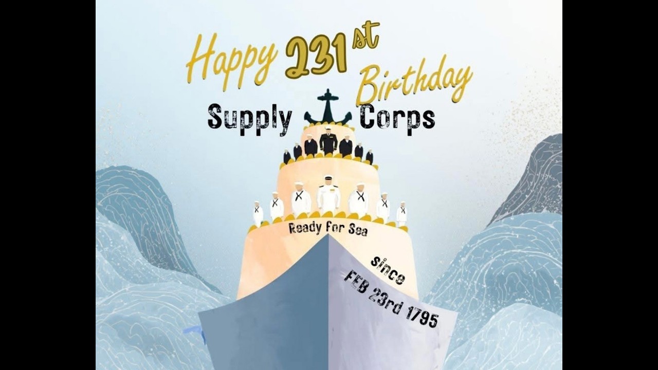 USN Supply Corps' 231st Birthday