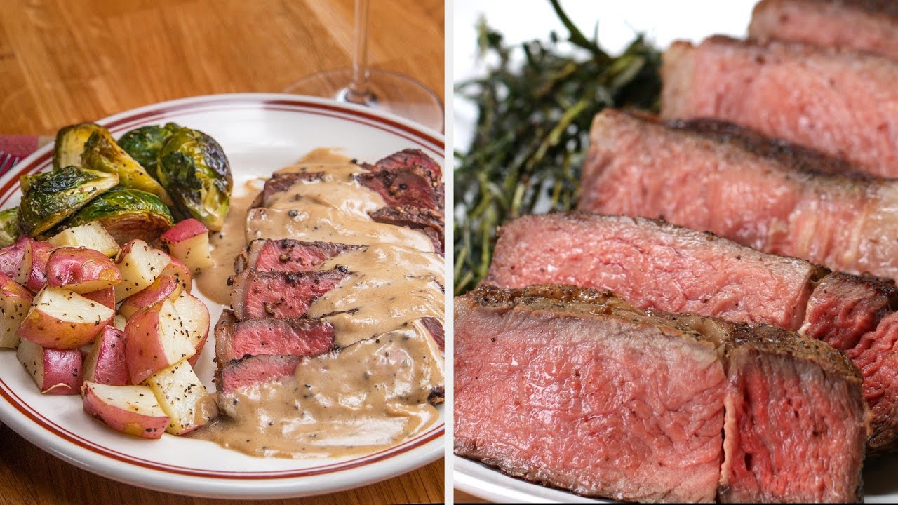 Homemade Fancy Steak Dinners • Tasty Recipes