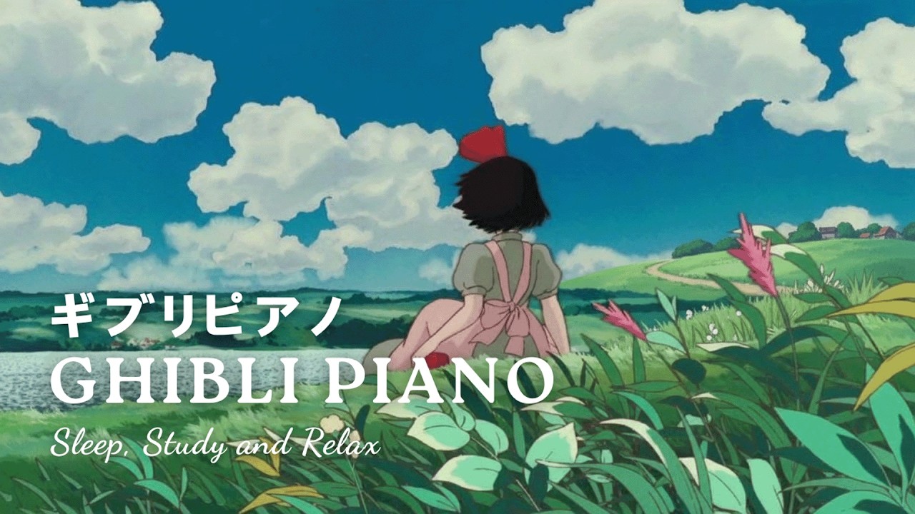 Ghibli Piano with Bird Sounds for Deep Focus, Relaxation and Peaceful Sleep
