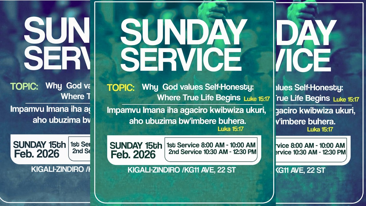 WHY GOD VALUES SELF-HONESTY,  WHERE TRUE LIFE BIGINS With Ap Christophe||SUN 1St SERVICE||15|03|2026
