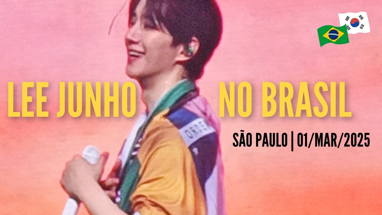 LEE JUNHO NO BRASIL | Um resumo nada resumido 😂 Fan-Con Midnight Sun / 20250301