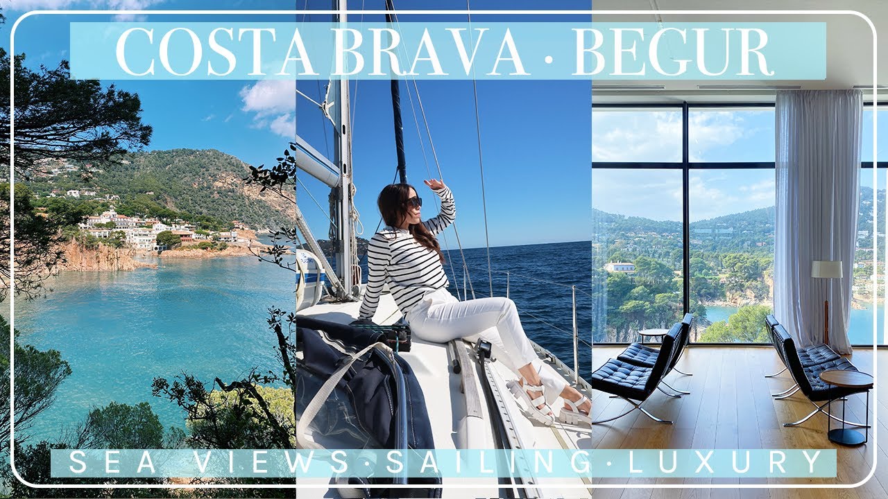 VLOG: Weekend Getaway to Begur, Costa Brava - 2 of the BEST hotels 💙