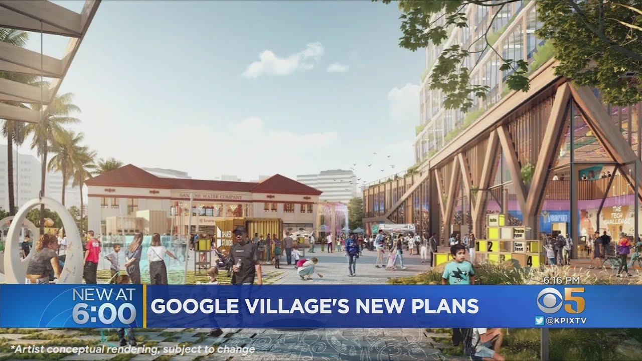 Plans Unveiled For Massive Google Village In Downtown San Jose