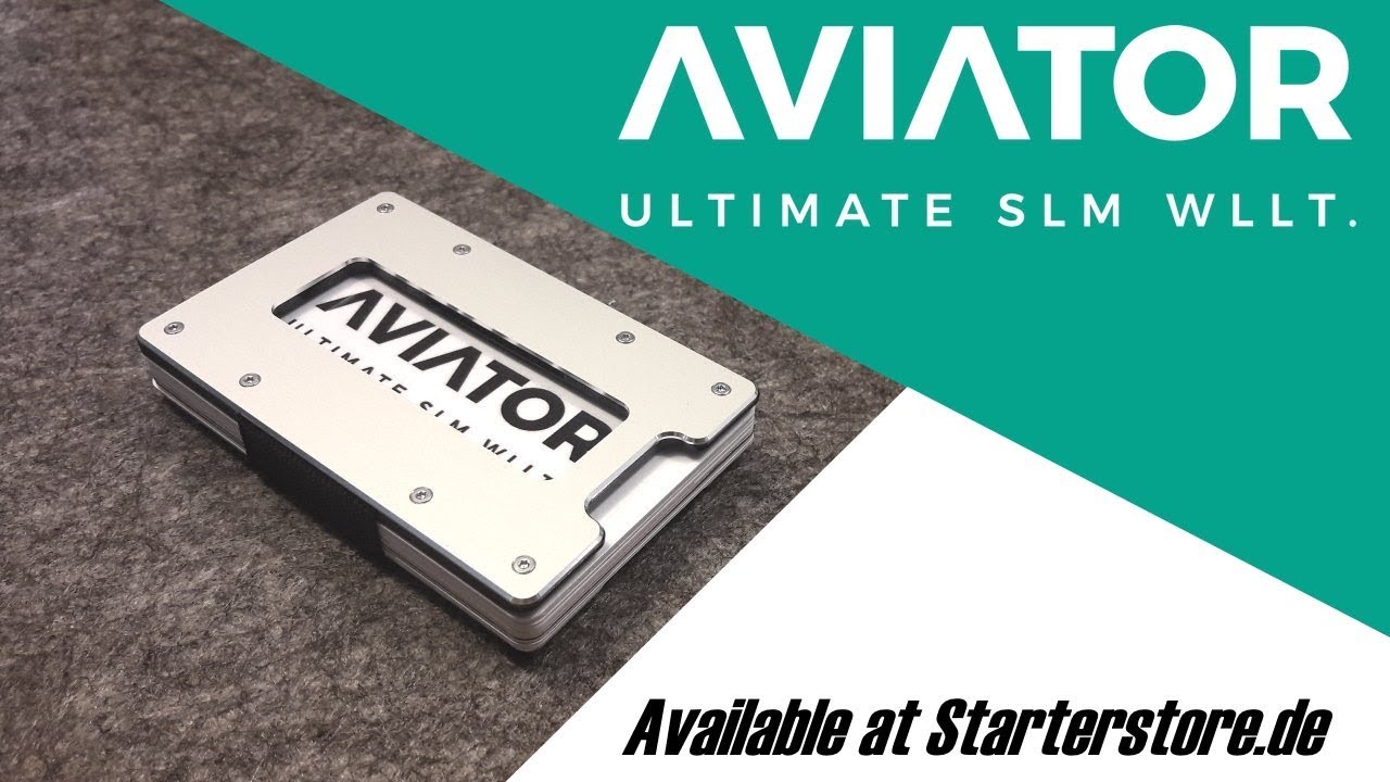 Aviator Wallet | The Ultimate Slim Wallet to Upgrade your Everyday Carry