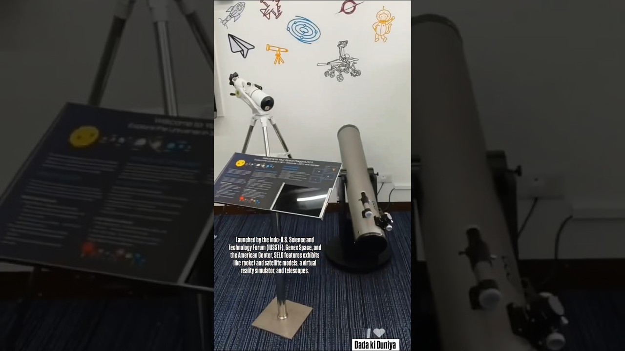 Space Experiential Learning Centre : An interactive lab for astronomy lovers in Delhi 🔭 ✨ 🚀 