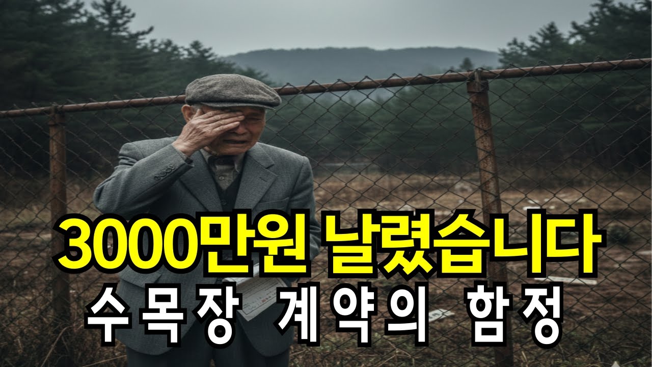 수목장 계약했는데 산이 사라졌습니다... 장례준비 사기