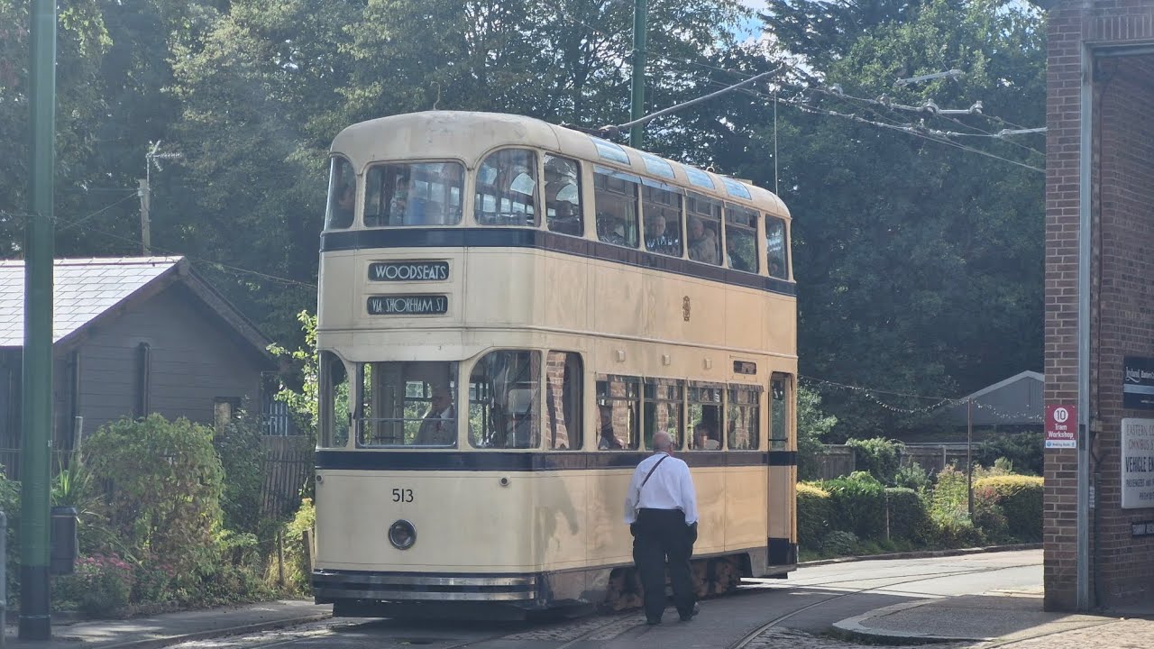 A ride on board an ex Sheffield tram - 16/9/25