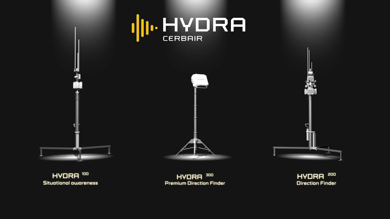🟡HYDRA | Range presentation - Drone detection systems | CERBAIR🟡