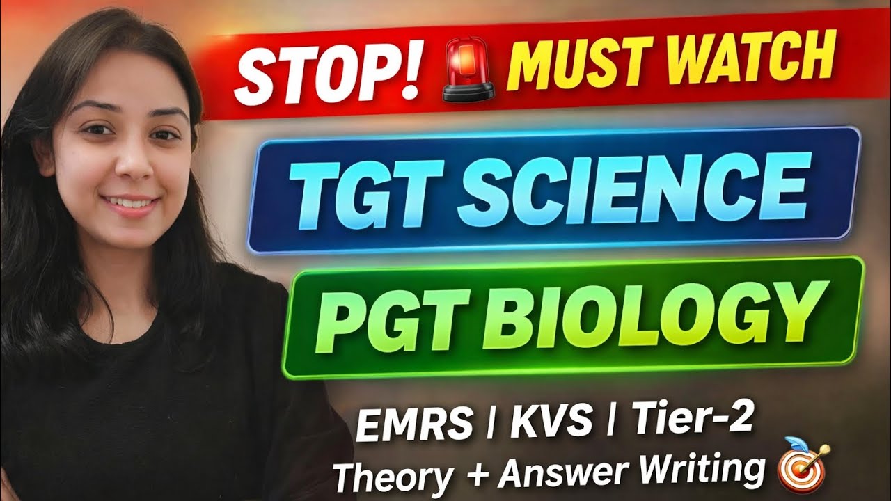 EMRS TIER 2 ANSWER WRITING &THEORY PRACTICE SESSION 3✔️TGT SCIENCE|PGT BIO| GET YOUR SELECTION💯#kvs 
