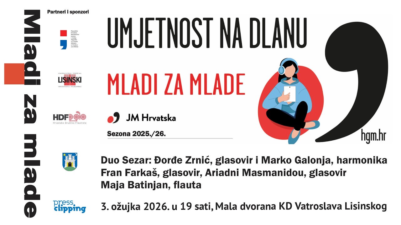 MLADI ZA MLADE Dou Sezar, Farkaš, Masmanidou, Batinjab