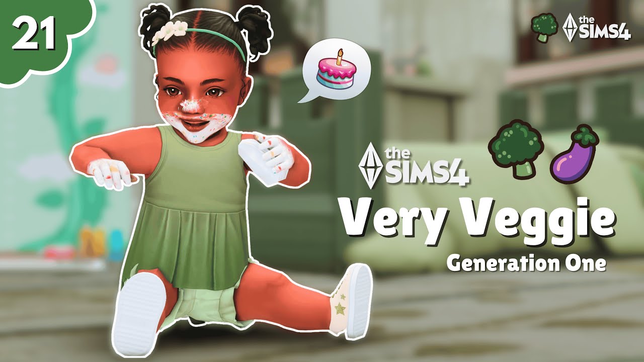 They're Growing Up So Fast 😭🥦| The Sims 4 Very Veggie Legacy | Episode 21