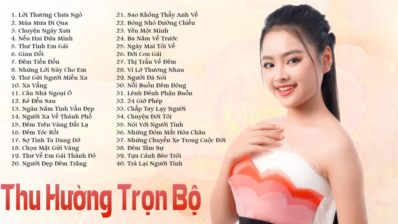 THU HƯỜNG TRỌN BỘ - 40 Bài Nhạc Vàng Được Khán Giả Yêu Thích Nhất Của Thu Hường KHÔNG QUẢNG CÁO
