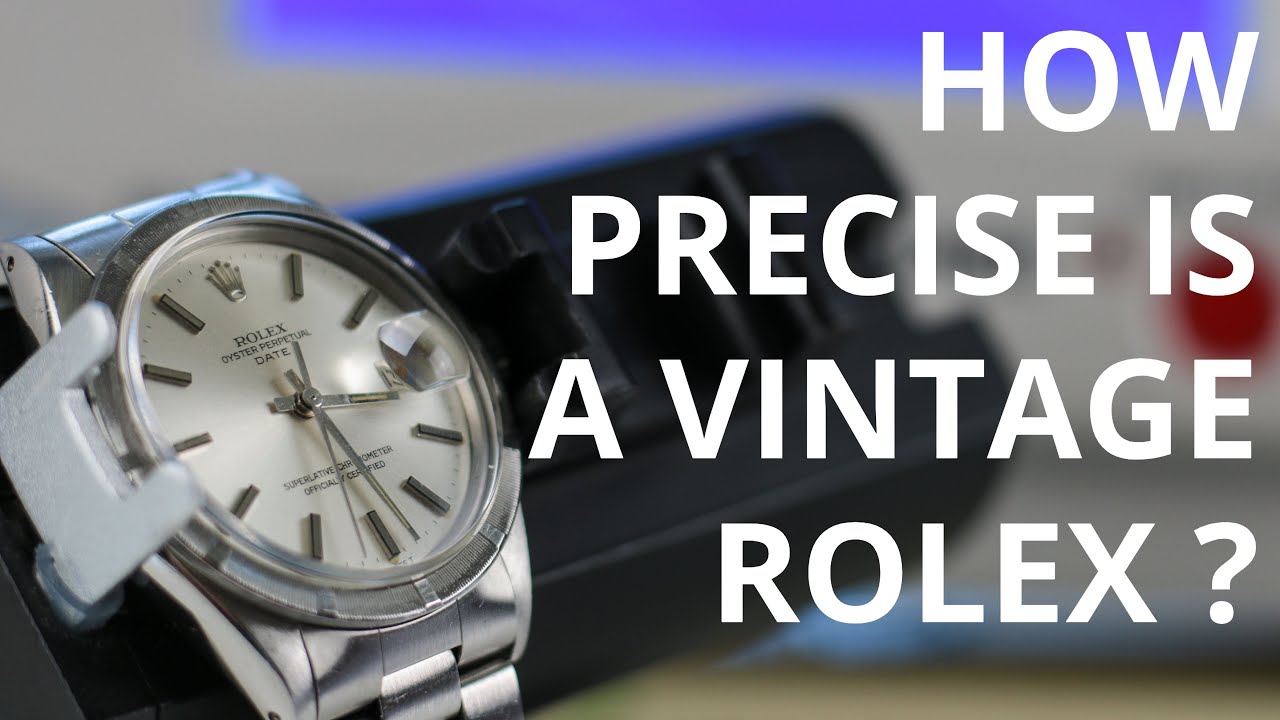 НАСКОЛЬКО ТОЧНЫ ВИНТАЖНЫЕ ЧАСЫ ROLEX ПОСЛЕ 50 ЛЕТ? - Oyster Perpetual 1501 на Timegrapher