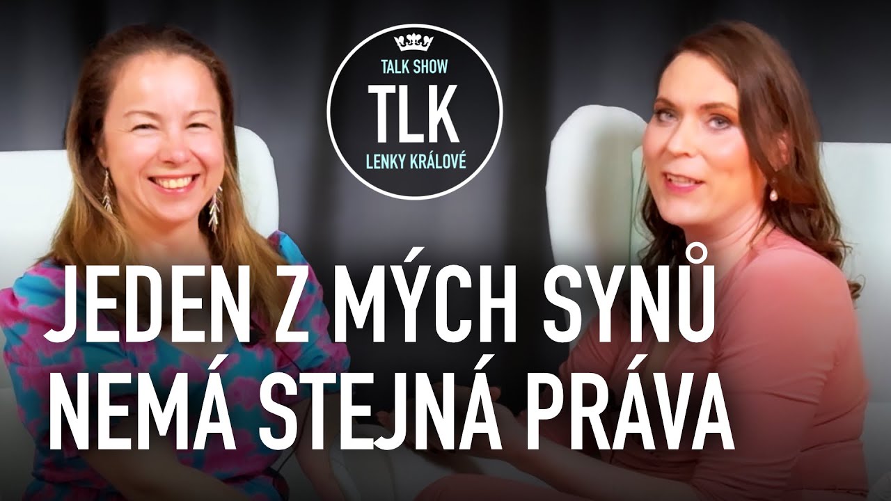 poslankyně Michaela Šebelová: Jeden z mých synů nemá stejná práva