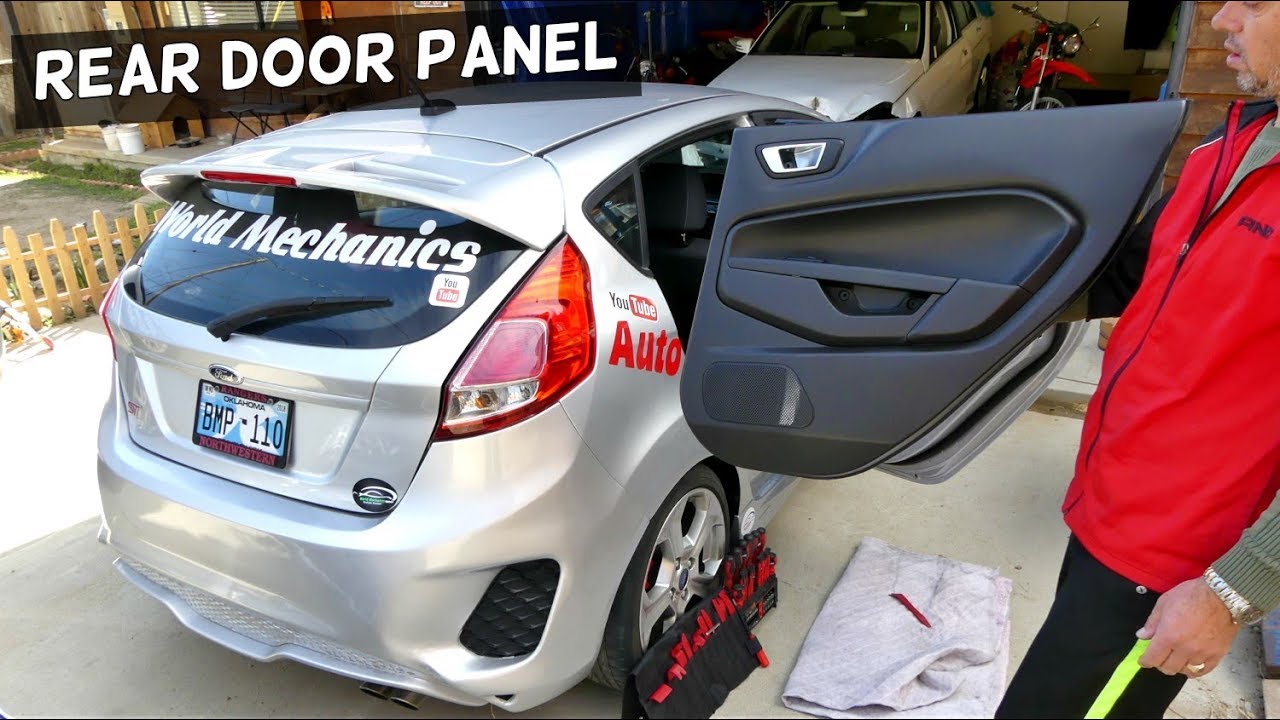 FORD FIESTA REAR DOOR PANEL REMOVAL FIESTA MK7 2008-2017