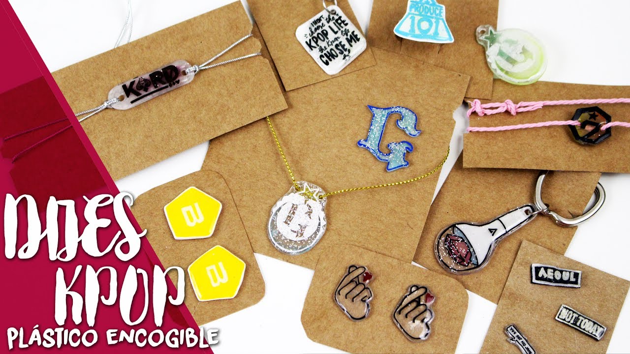 DIY KPOP: Dijes KPOP con plástico encogible |K-freak| Seventeen, GOT7, BTS, KARD, G-FRIEND...