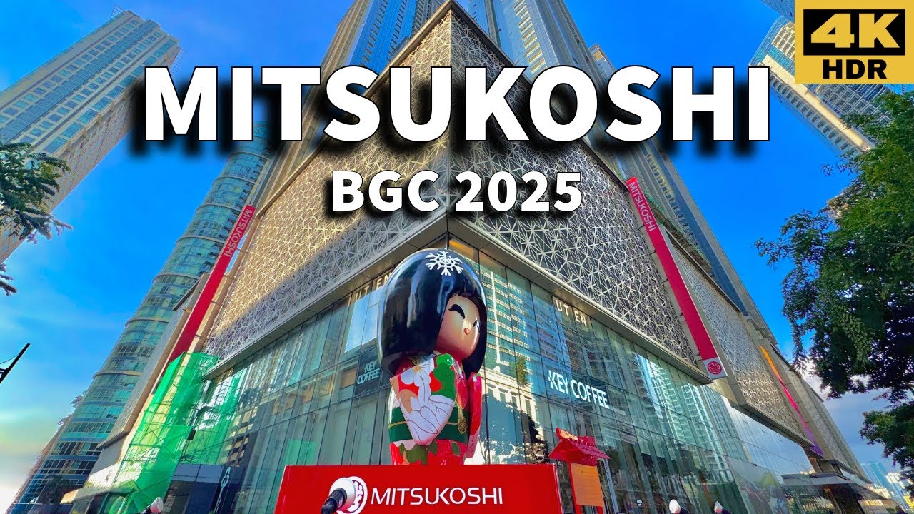 2025 MITSUKOSHI BGC and NITORI Walking Tour - Bonifacio Global City
