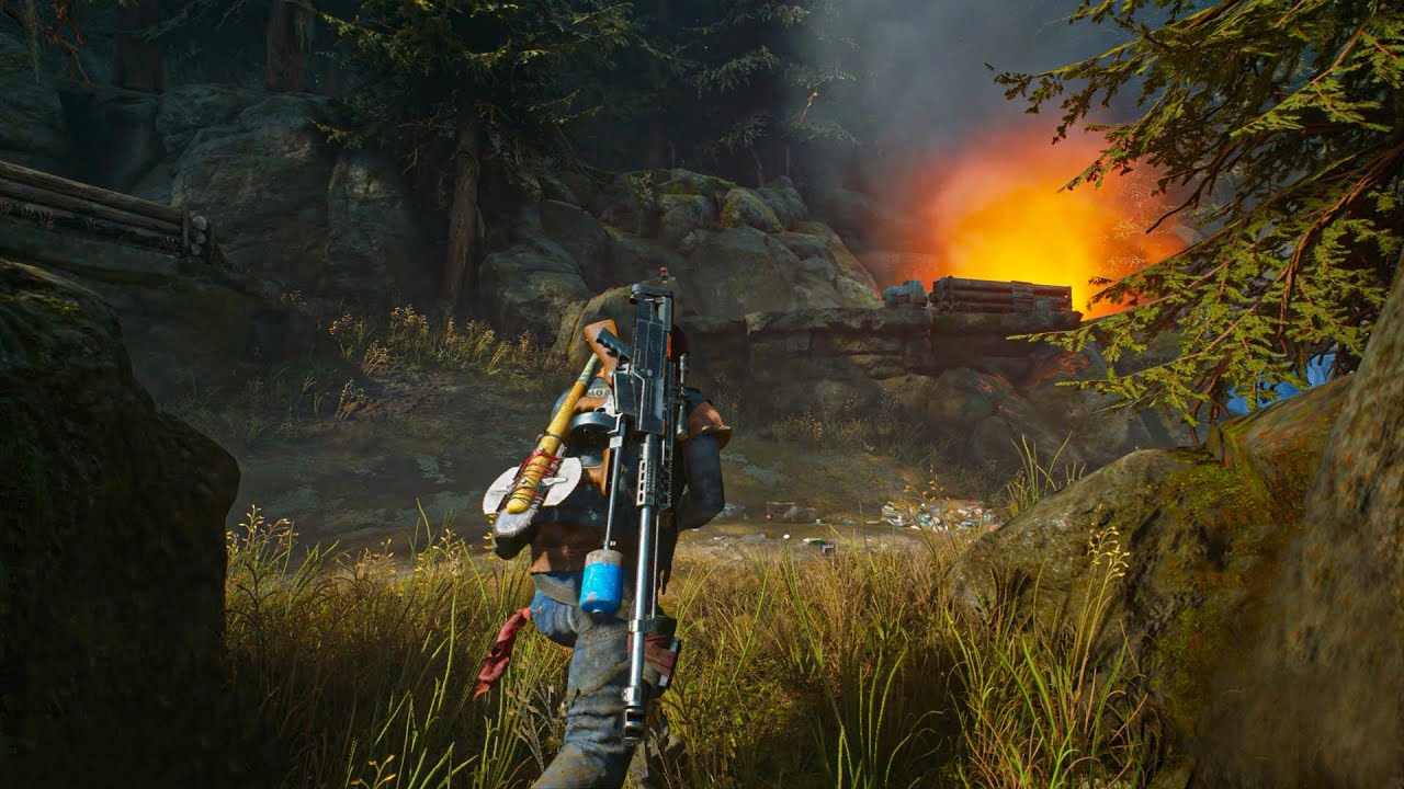 Days Gone - Brutal Combat Gameplay (Clearing Camps)