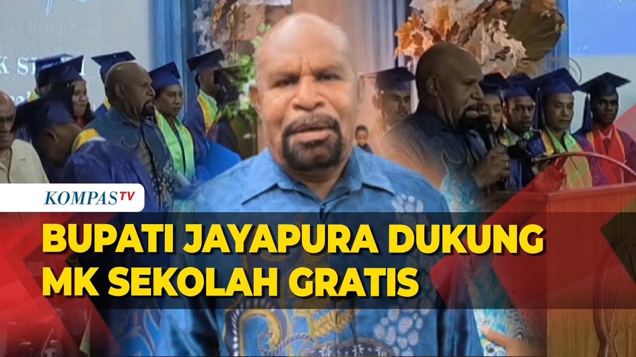 Putusan MK Sekolah SD-SMP Gratis, Bupati Jayapura: Saya Mendukung untuk Menekan Angka Putus Sekolah