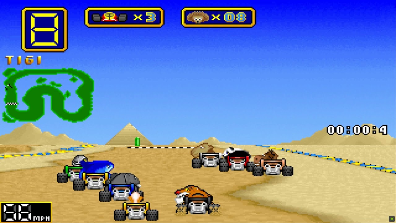 Wacky Wheels Shareware (Beavis-Soft, 1994)