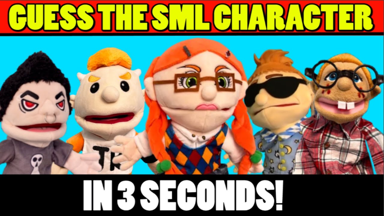 Guess The SML Character in 3 Seconds! | SML Quiz