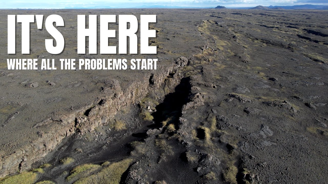 The Tectonic Plates,  The Island Eldey and the Gunnuhver Hot Spring Ghost in Iceland