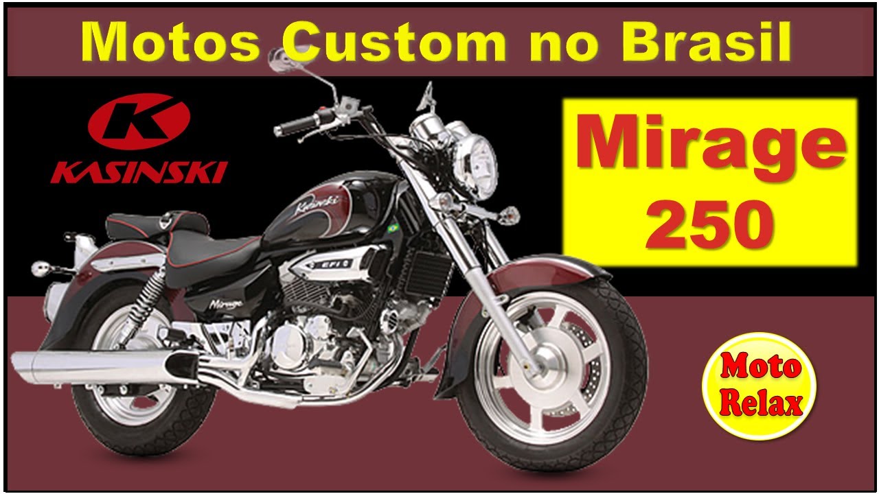 Kasinski Mirage GV 250. Da série: ÍCONES DO MUNDO CUSTOM NO BRASIL!