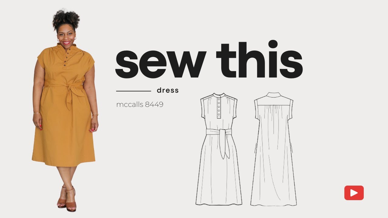 sew with me | mccalls m8449 | view c | sewing