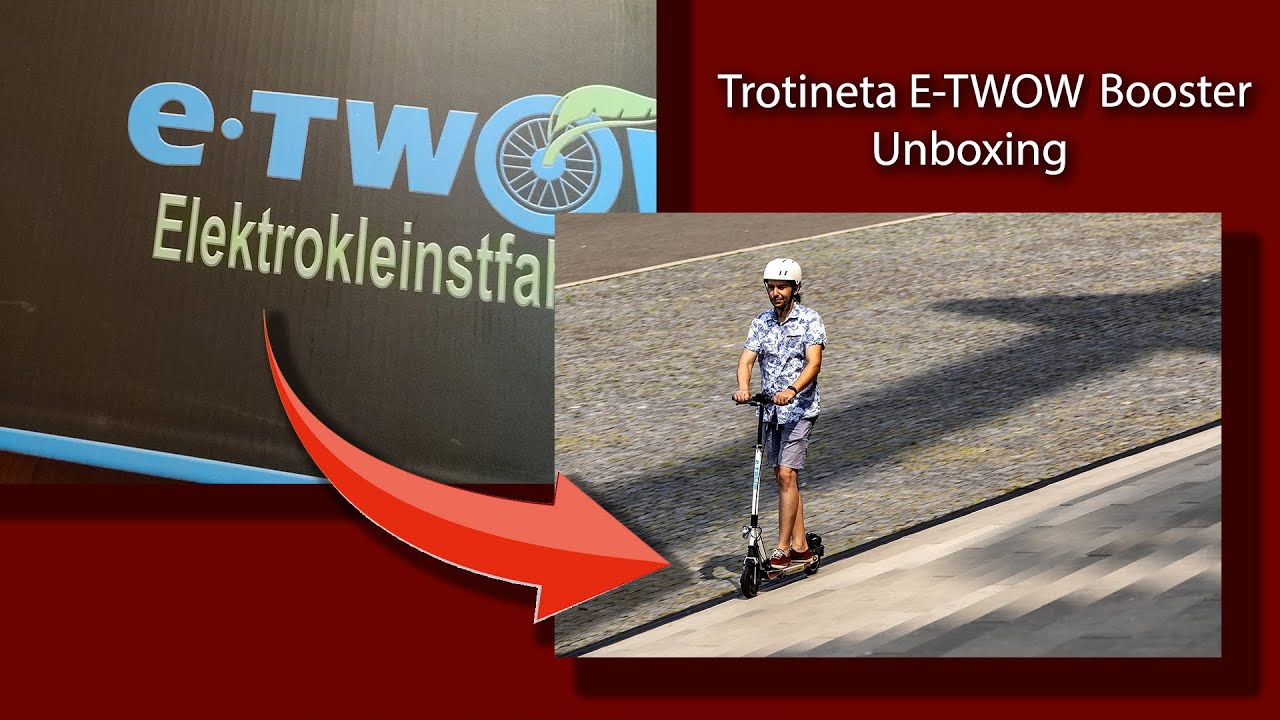 Unboxing E-TWOW Booster German Edition - Iată ce se află în cutia neagră, pe lângă trotinetă!