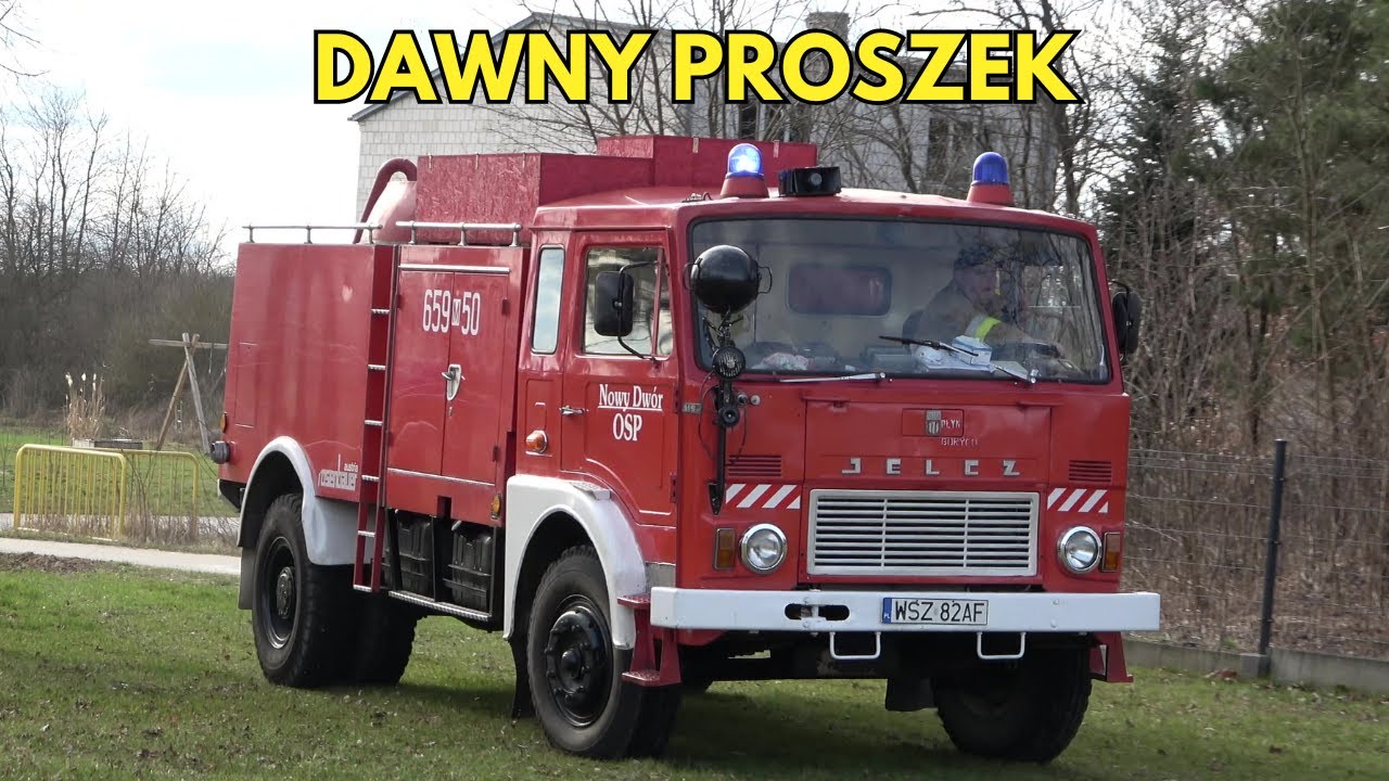 Wyjazd Alarmowy ex. proszkowego Jelcza 315M/Rosenbauer z OSP Nowy Dwór | Siła Bojowa jednostki 2024