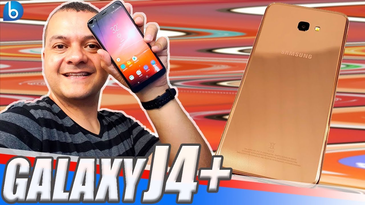 GALAXY J4+ (GALAXY J4 PLUS) | O QUE ESTOU ACHANDO DELE? CÂMERA, DESEMPENHO E RECURSOS
