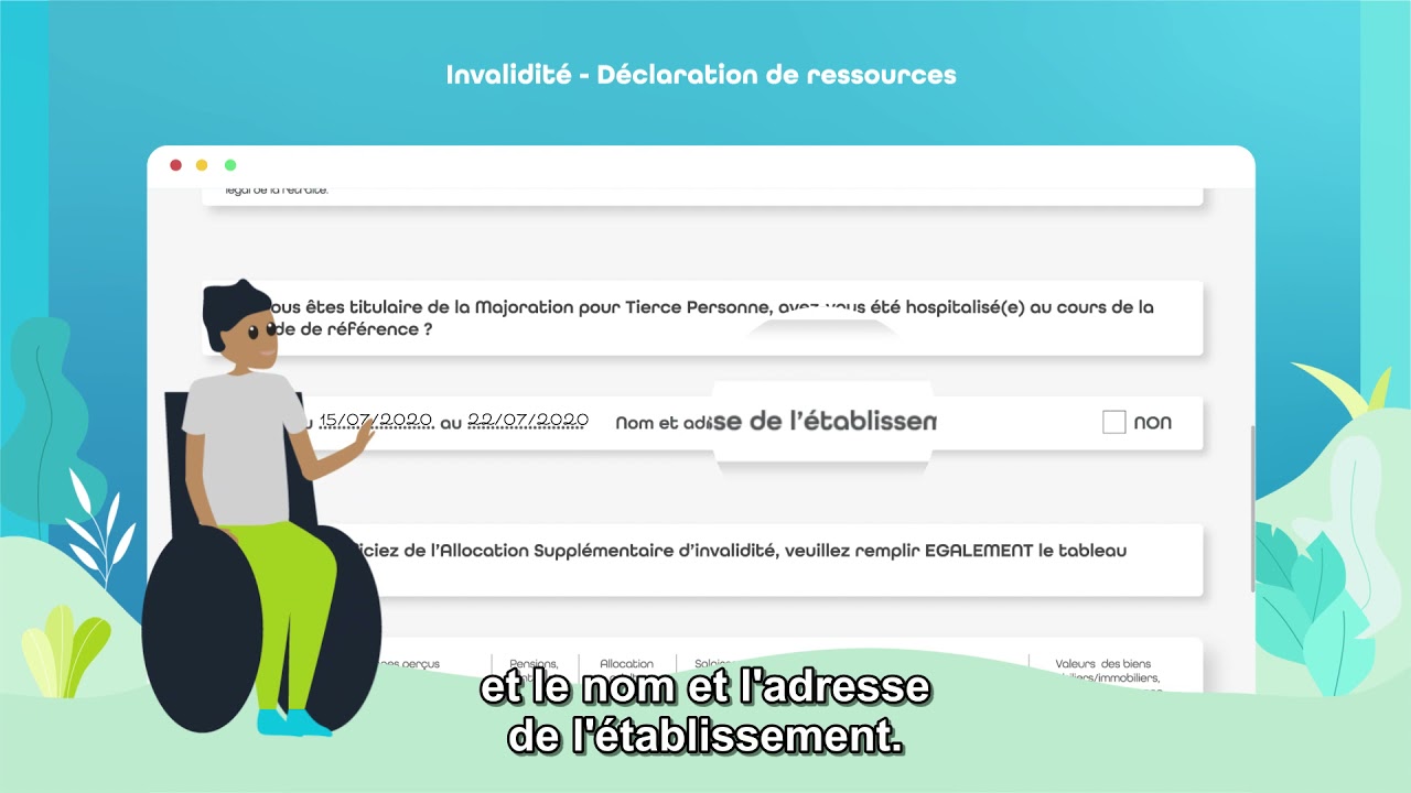 Invalidité : « Comment remplir sa déclaration de ressources - Pour aller plus loin »