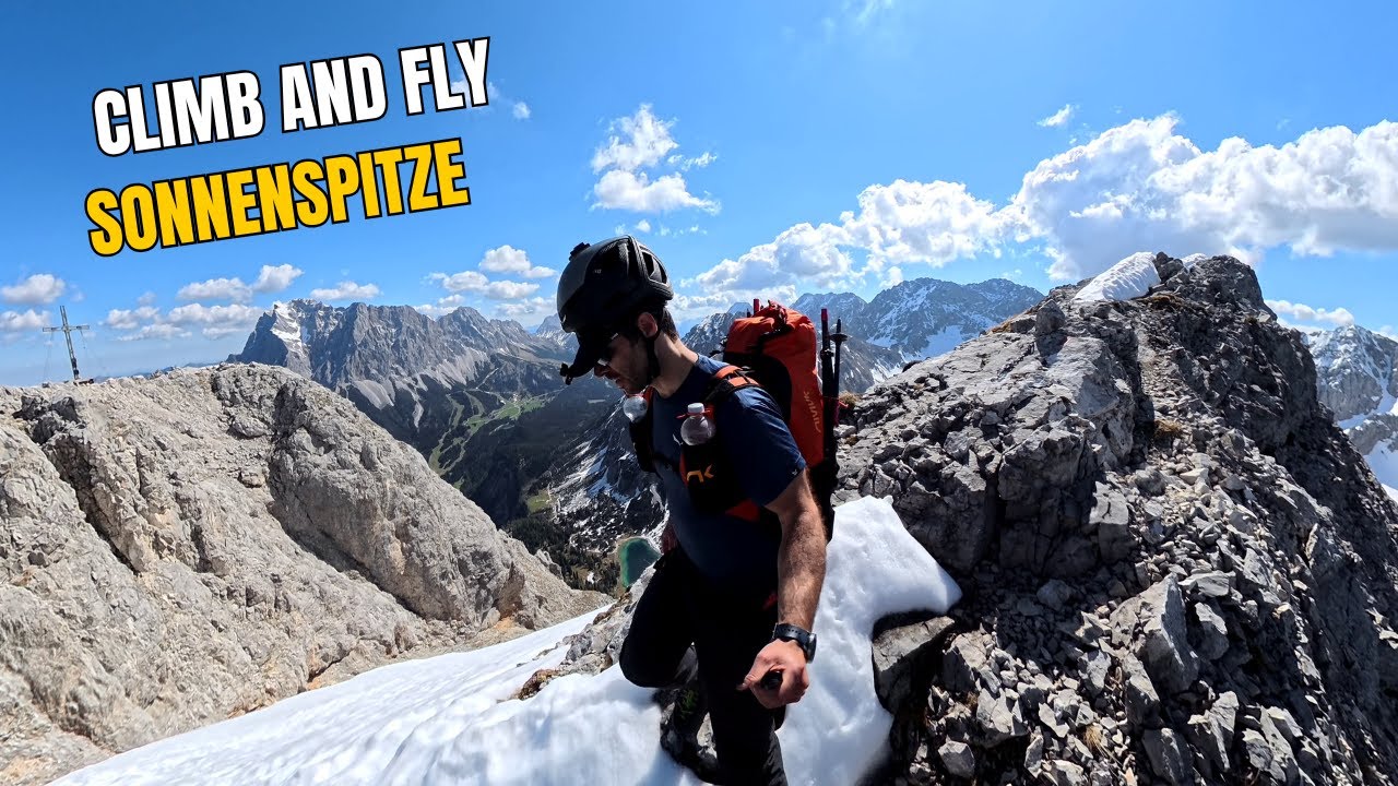 Mit Gleitschirm auf das Ehrwalder Matterhorn (2416m)