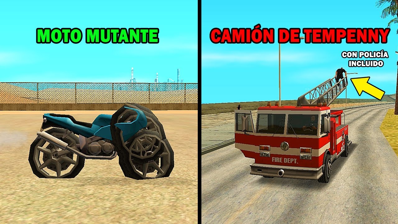 Encuentro Todos los Veh&iacute;culos Imposibles en GTA San Andreas (Sin trucos ni mods)