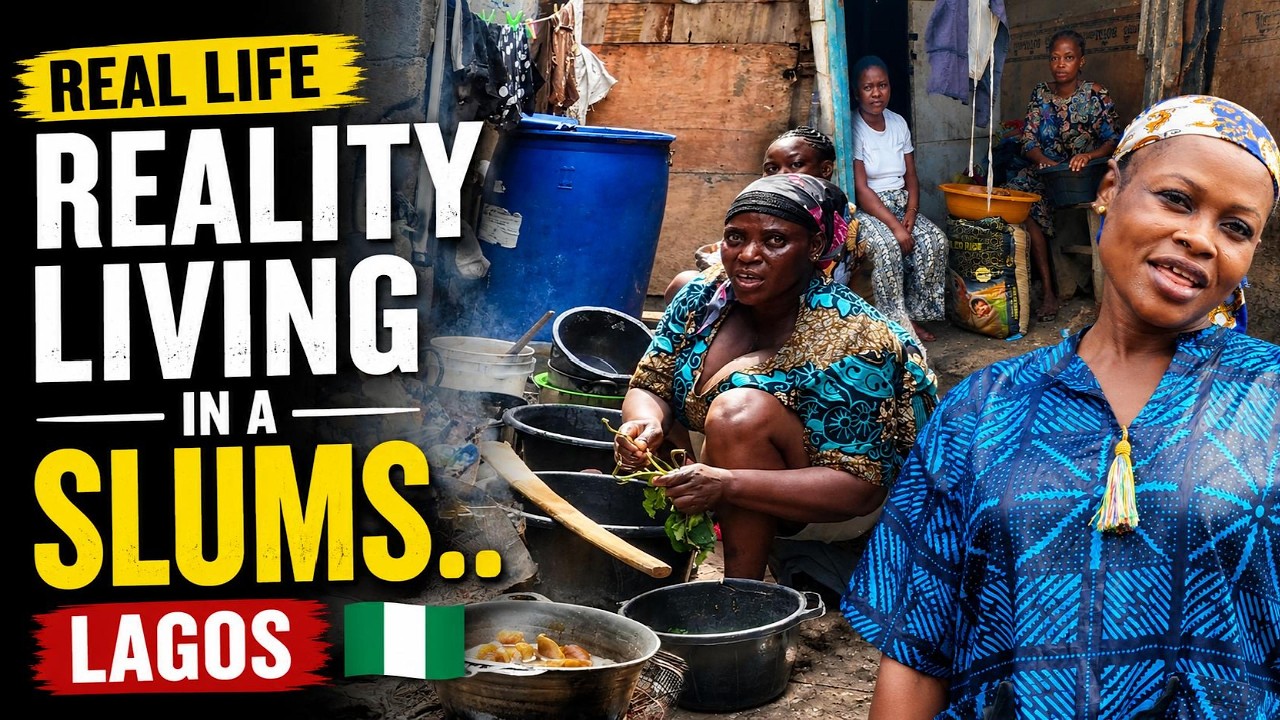 REAL LIFE, REALITY LIVING IN A SLUMS IN LAGOS
