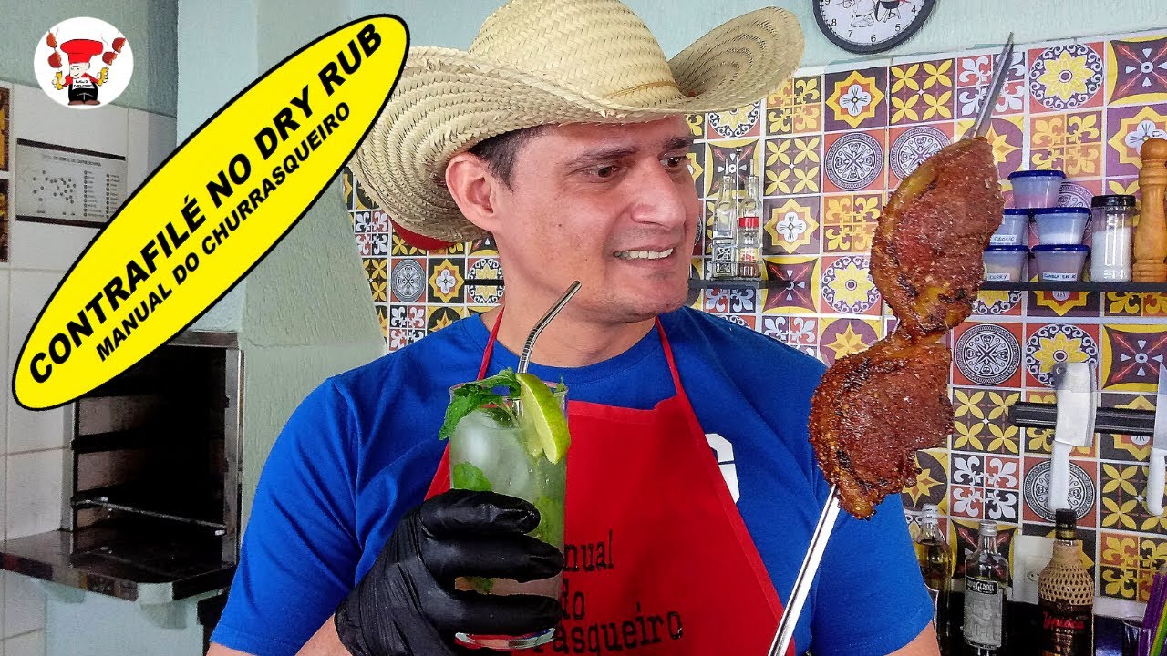 Como Fazer Contrafilé com Dry Rub Churrasco Perfeito