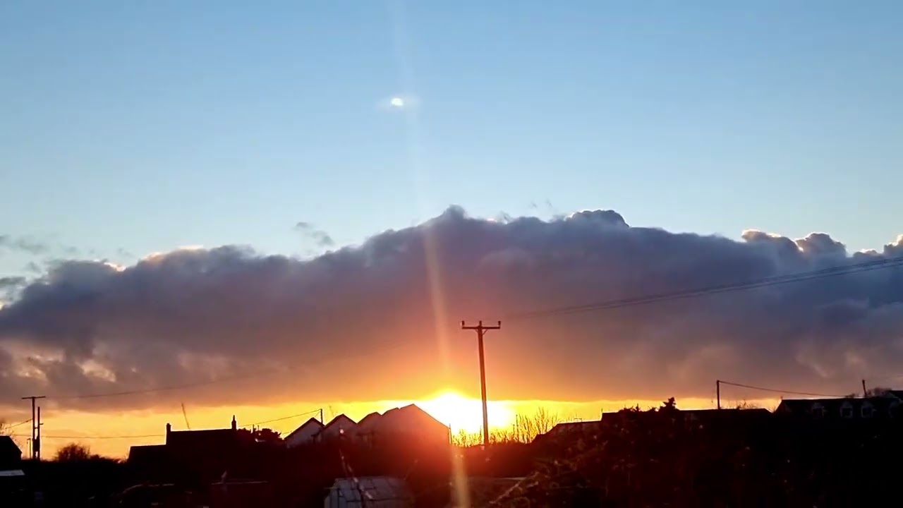 ##sky #clouds #attheendoftheday #windmill #sunset 