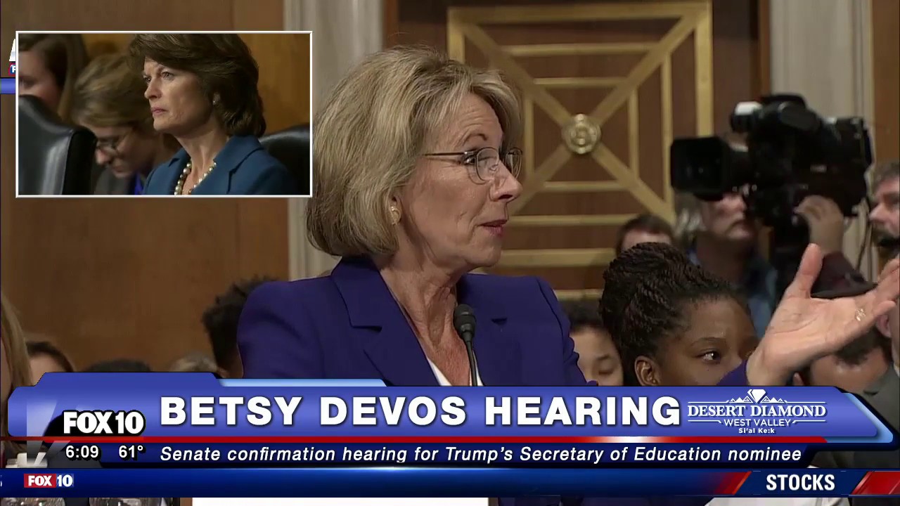 FNN: TIM KAINE Questions Betsy Devos For Secretary of Education