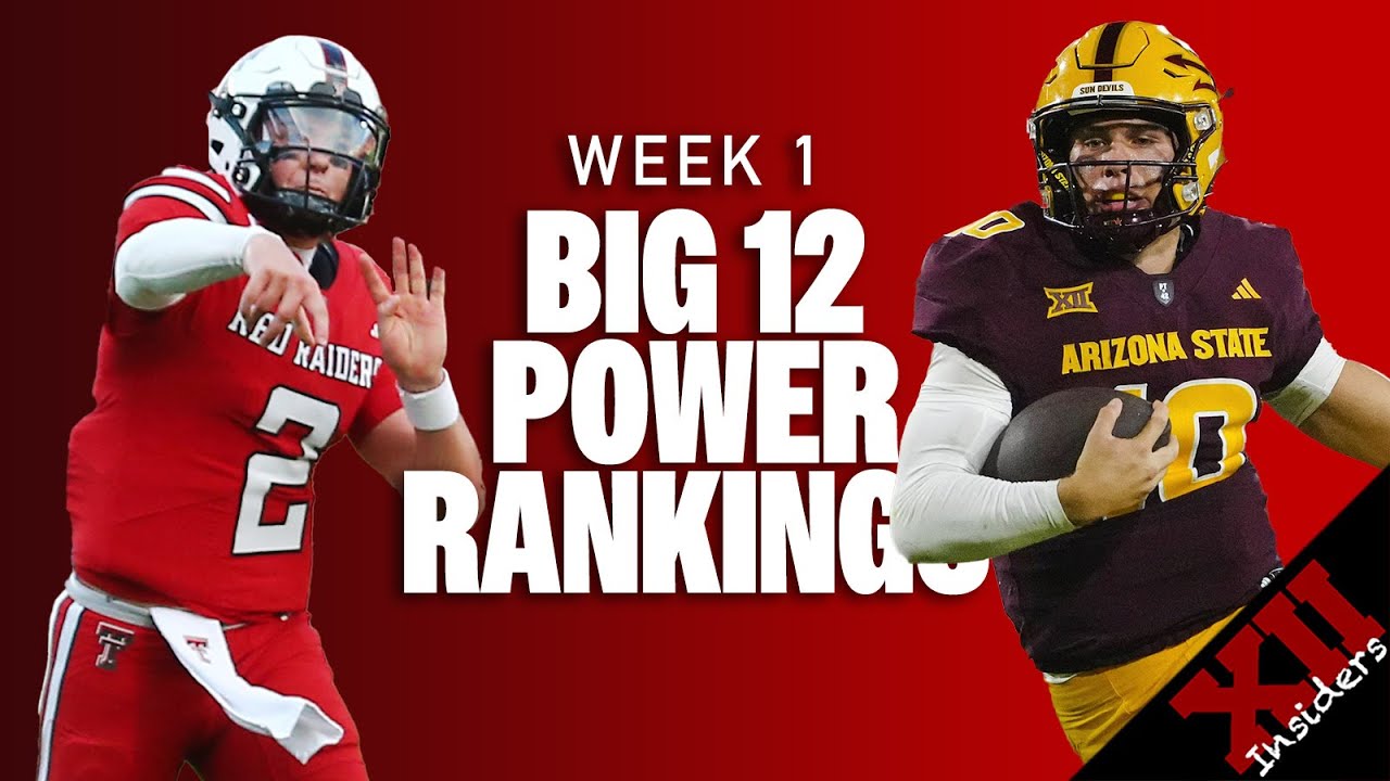 Big 12 Power Rankings | BYU Jumps, Utah Makes a Statement, Colorado, Baylor and K-State TANK