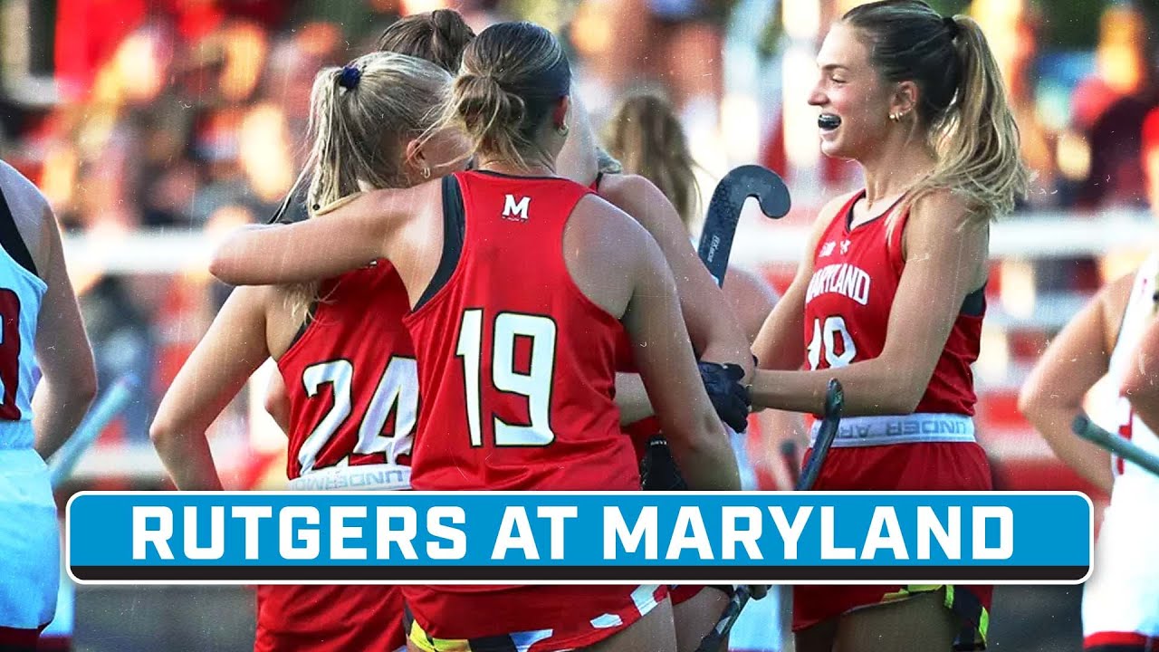 Rutgers at Maryland | Sept. 20, 2024 | Big Ten Field Hockey | B1G+ Encore
