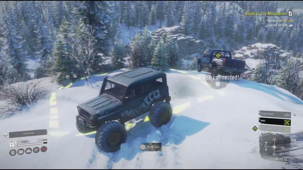 SnowRunner_ Alaska map mod marshal