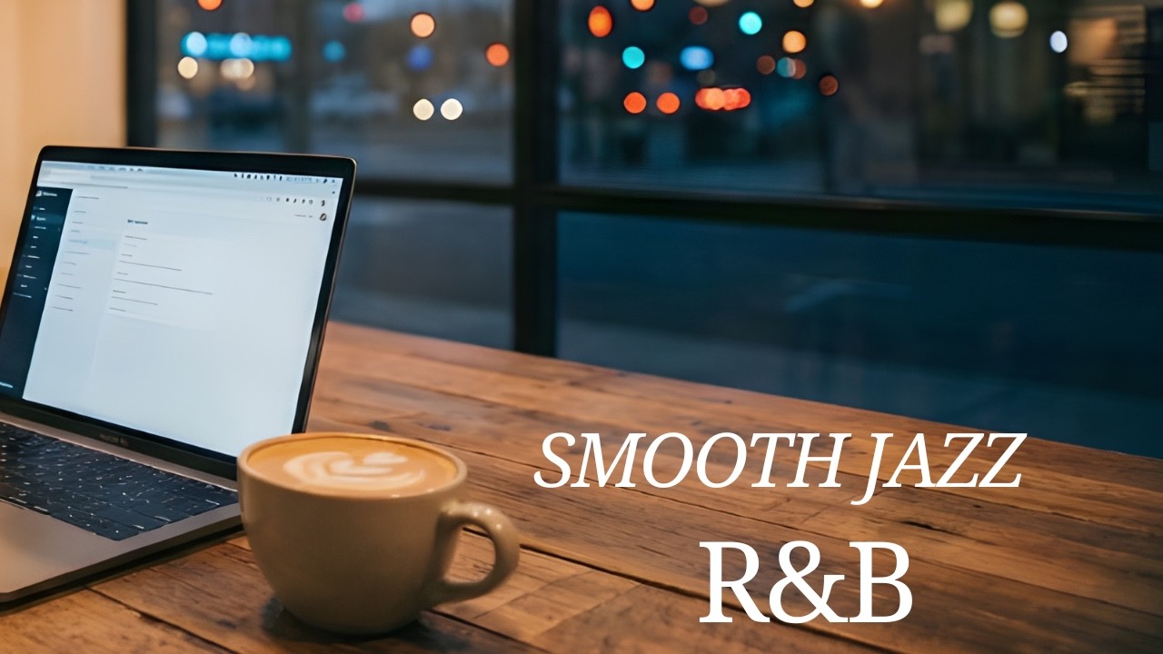 Midnight City Smooth Jazz & R&B | Chill Focus Music for Work, Study & Late Night Productivity