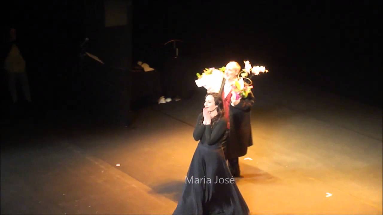 Ana Milán y Fernando Guillén, Gracias. Teatro falla, Cádiz