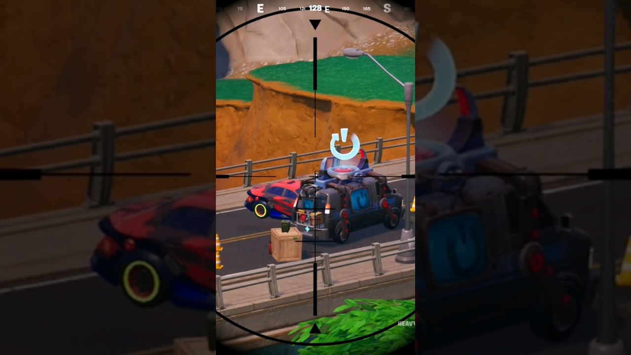 Better not peak! #fortnitesniping #fortnitesniper