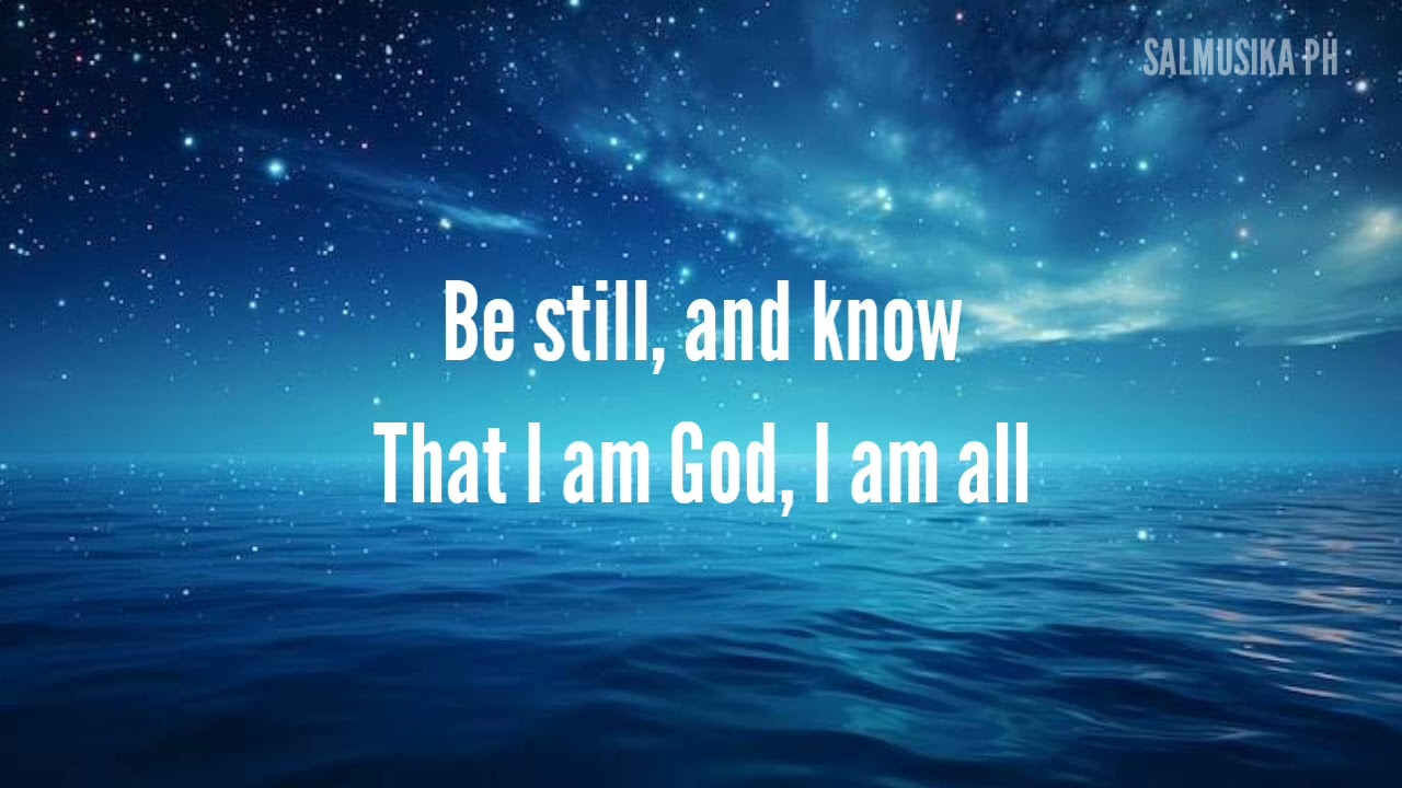 Be Still, My Soul