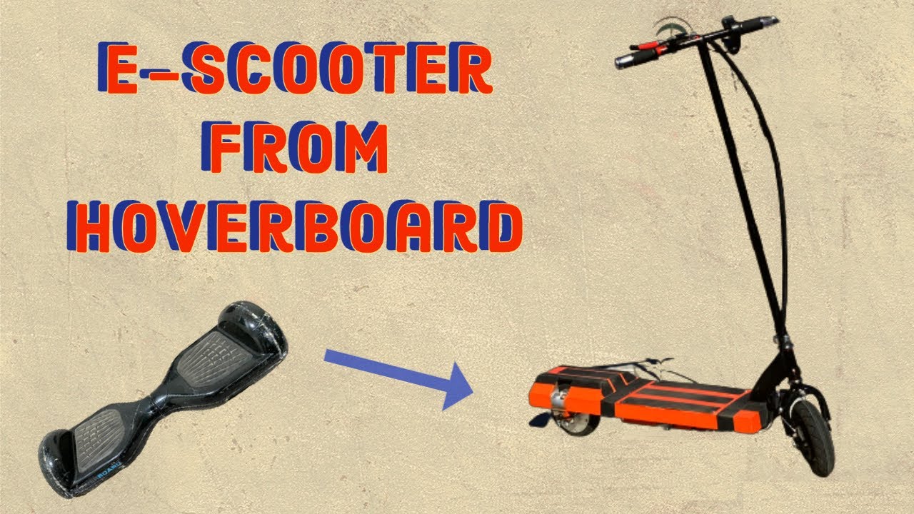DIY Electric Scooter #diyscooter #hoverboard #diy #electric #ev 